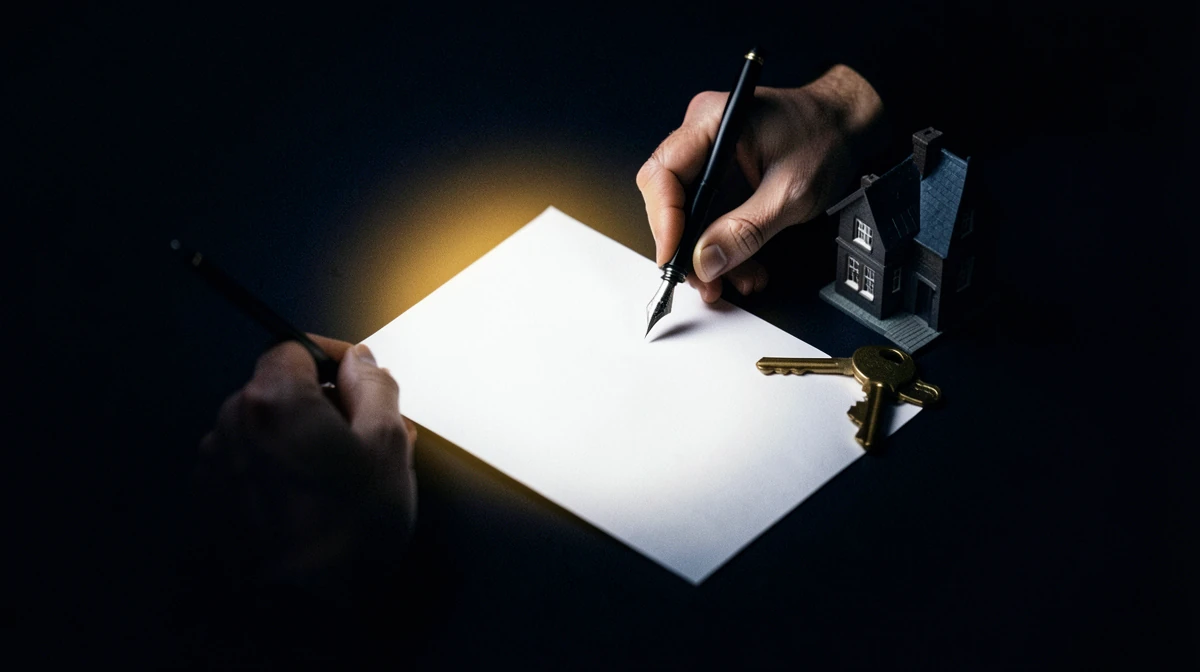 Illustration : Combien coûtent les frais de notaire ? — image générée par IA
