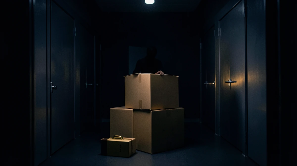Illustration : Combien coûte un garde-meuble ou box de stockage ? — image générée par IA