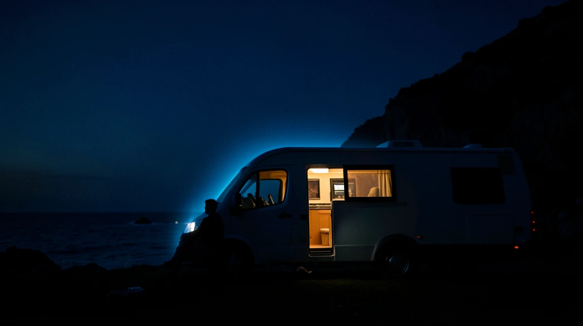 Illustration : Combien coûte une location de camping-car (ou van) ? — image générée par IA
